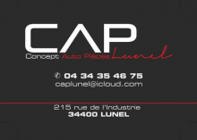 Pièces détachées et accessoires automobiles à Lunel 34400 près de Montpellier Hérault 34 CAP LUNEL Concept Auto Pièces